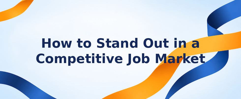How to stand out in a competitive job market