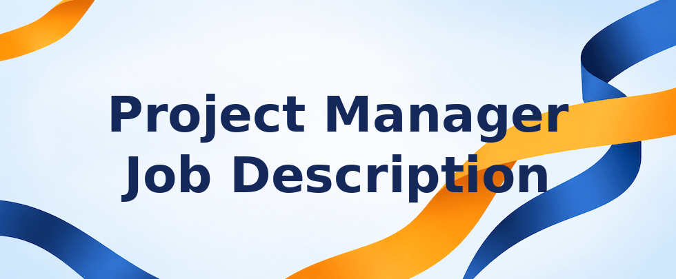 Project manager job description overview